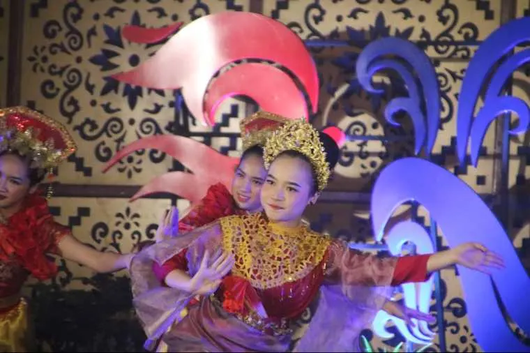 Wakil Wali Kota Pontianak Bahasan saat membuka Pagelaran Kesenian Daerah (PKD) di Rumah Adat Melayu, Rabu (30/9/2026).