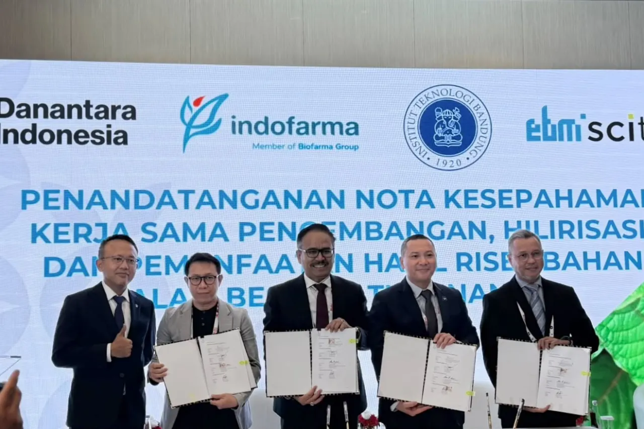 Indofarma Gandeng ITB Kembangkan Riset Tanaman Obat Berbasis Teknologi
