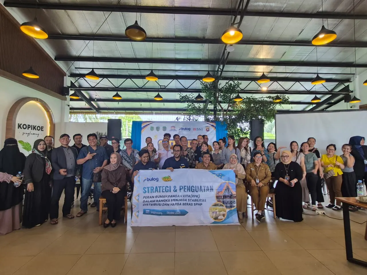BULOG Singkawang Perkuat Peran RPK, Deklarasikan Komitmen Jaga Stabilitas Harga Beras SPHP