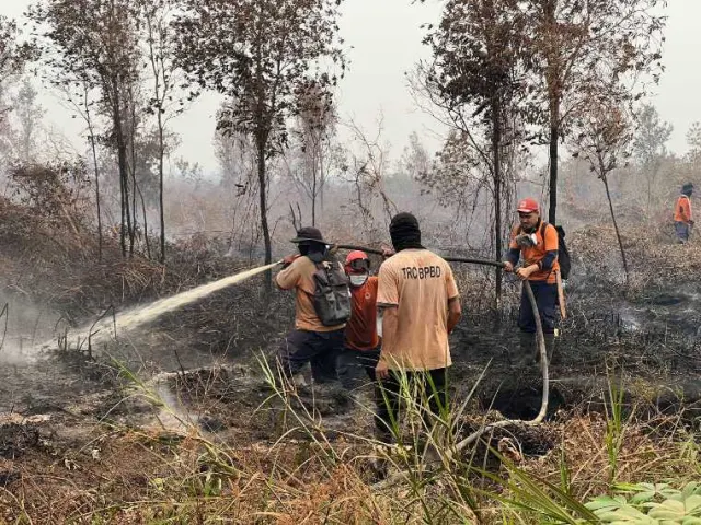 Bantuan Presiden untuk Karhutla Kalbar Capai Rp205 Miliar, Ini Rinciannya