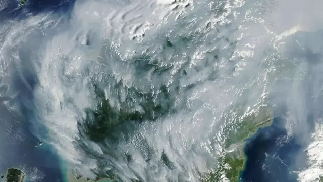 BRIN Petakan Sebaran Asap Karhutla, Kalimantan Waspada Ancaman Super El Niño