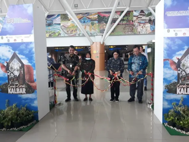 Bandara Supadio Dampingi UMKM Kalbar Tembus Pasar Internasional Lewat TEI 2026