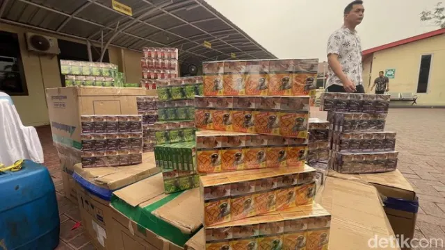 Rencana Peredaran 1 Juta Batang Rokok Ilegal ke Warung Banjarmasin Berhasil Digagalkan